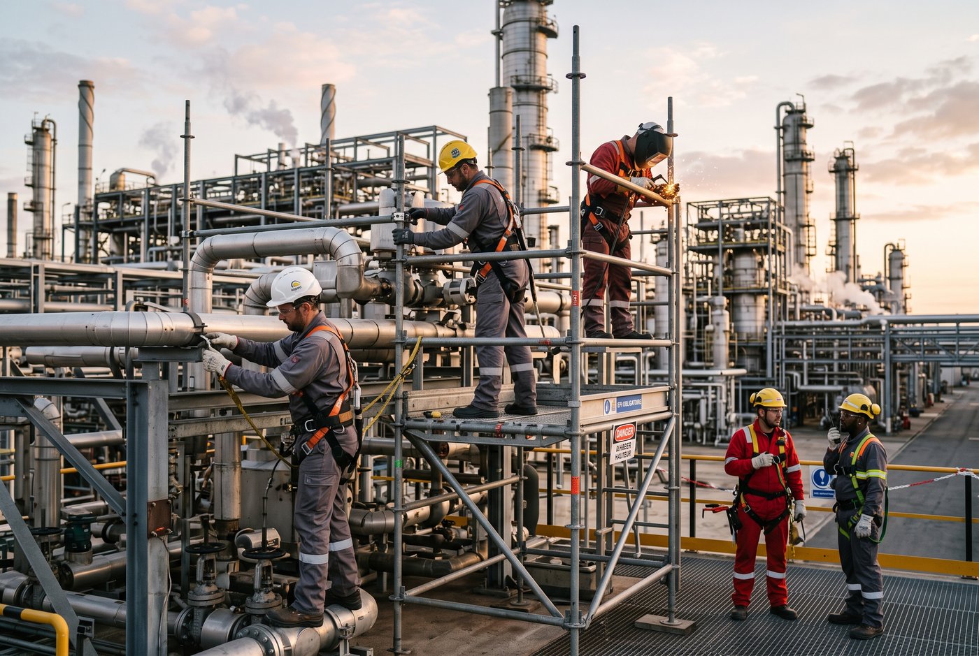 Intervention en site industriel classé, équipes habilitées — Monnaie S.A.